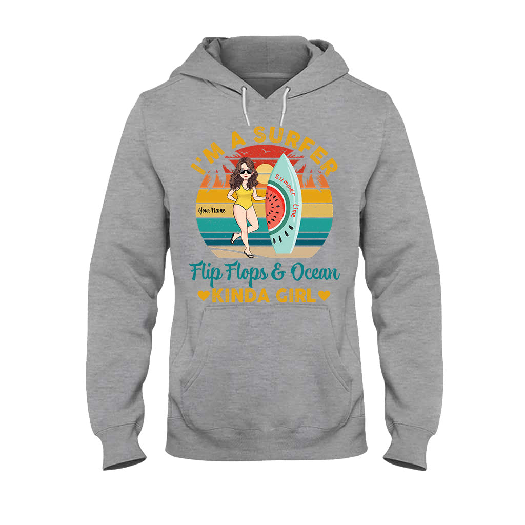 Je suis une tong - T-shirt et sweat à capuche de surf personnalisés