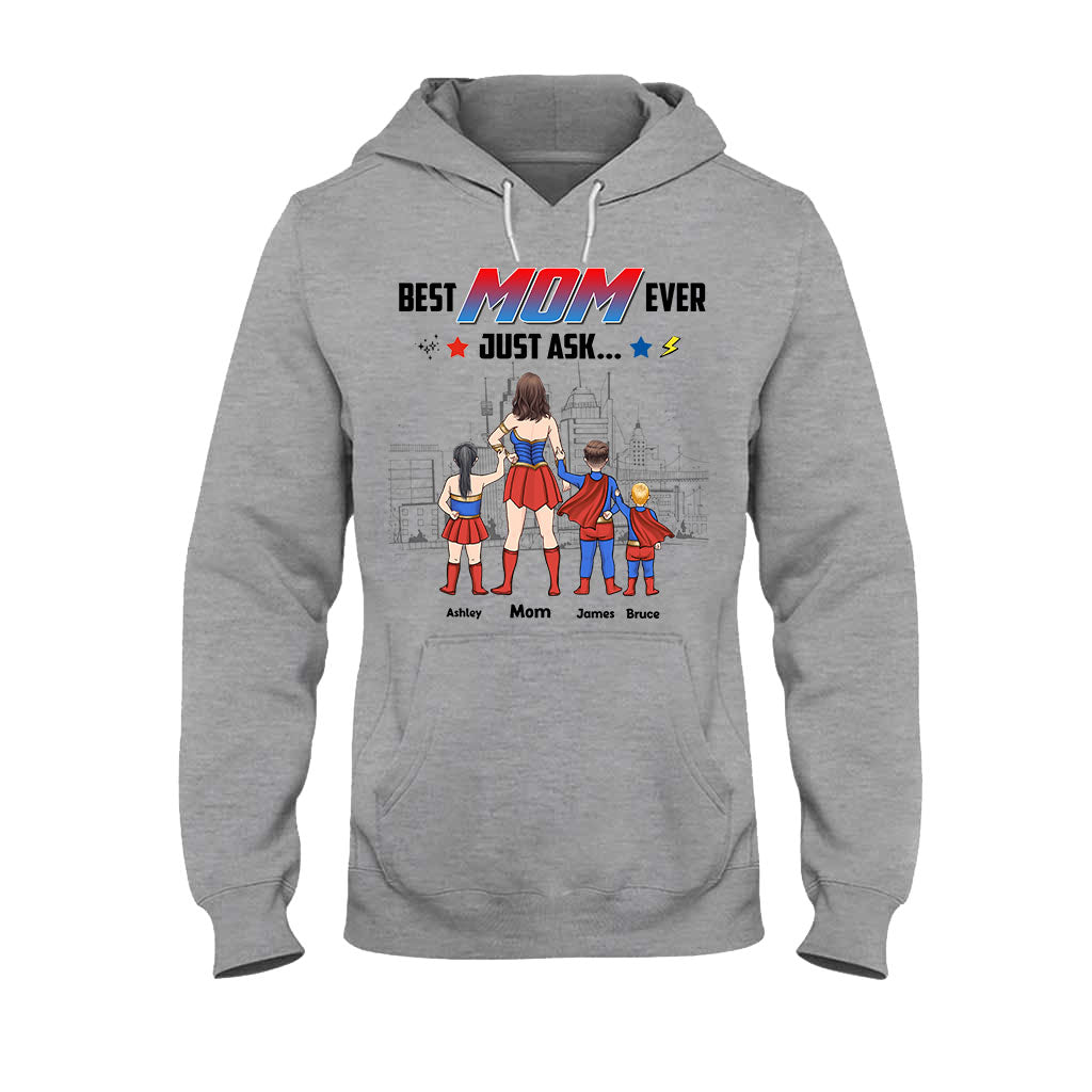 Supermom - Personalized Mother T-shirt and Hoodie