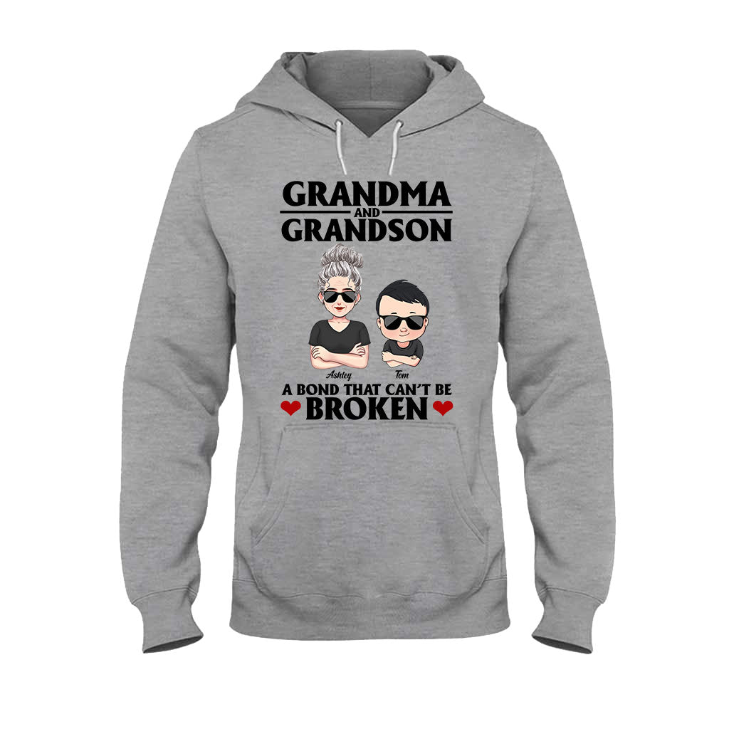 A Bond That Can't Be Broken - Personalized Mother's Day Grandma T-shirt and Hoodie