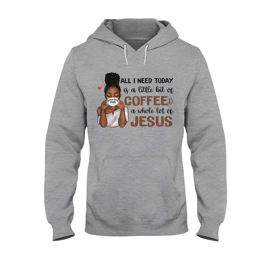 Alles, was ich heute brauche – Personalisiertes T-Shirt und Hoodie für Afroamerikaner 1121
