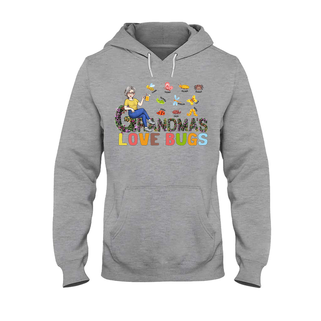 Omas Liebeskäfer – Personalisiertes Muttertags-T-Shirt und Hoodie für Oma