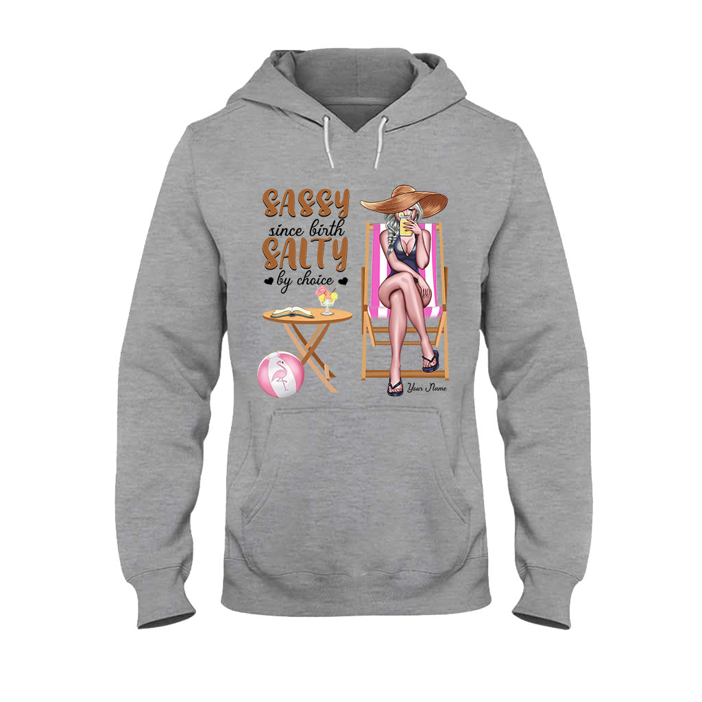 T-shirt et sweat à capuche personnalisés « Amoureuse de la mer » pour les amoureux de la plage