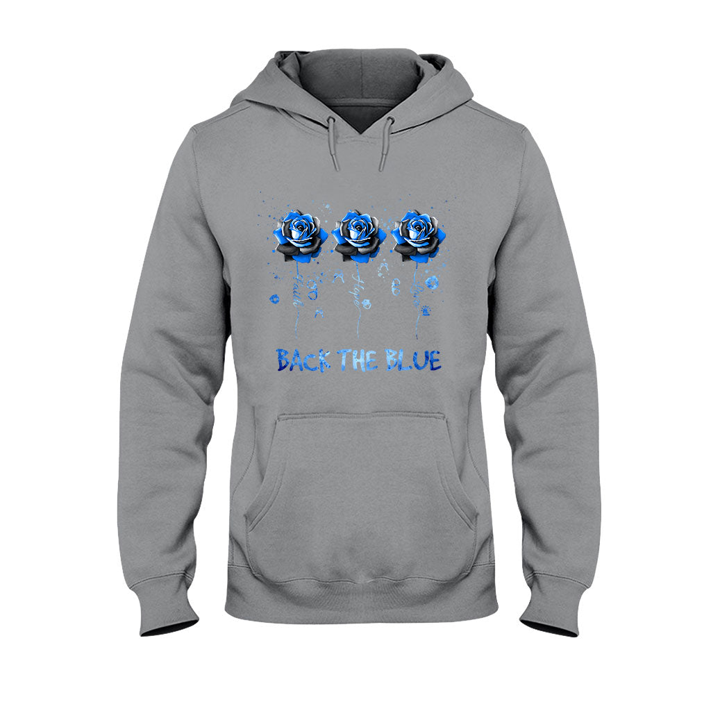 Blue Roses - Police Officer T-shirt And Hoodie 062021