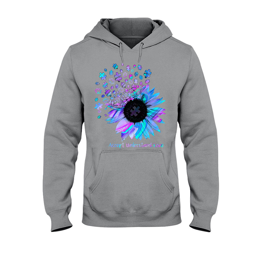 Accepter, comprendre, aimer - T-shirt et sweat à capuche de sensibilisation à l'autisme 062021