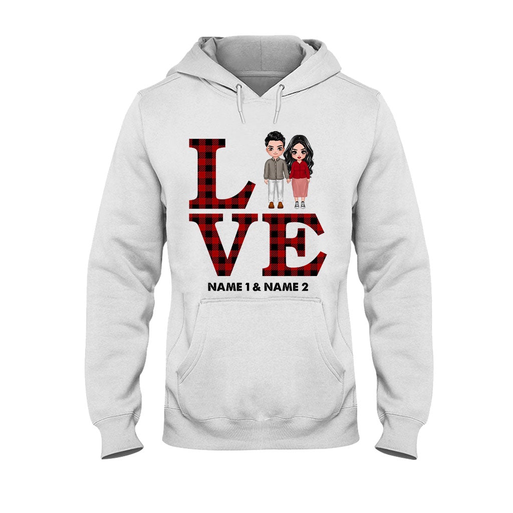 Love Couple - Personalized T-shirt and Hoodie