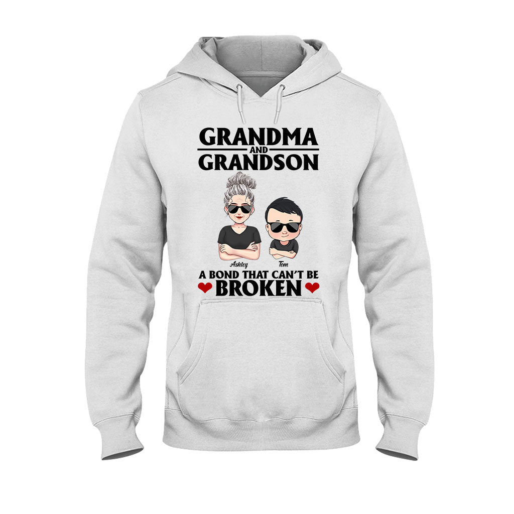 A Bond That Can't Be Broken - Personalized Mother's Day Grandma T-shirt and Hoodie