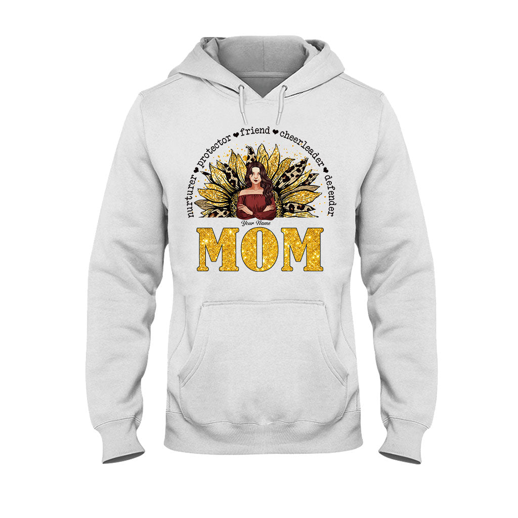 Mom Nurturer Protector - Personalized Mother's Day T-shirt and Hoodie