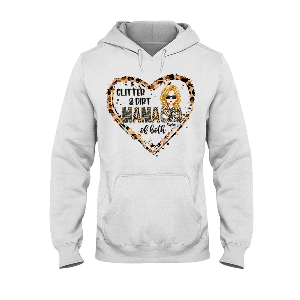 Mama Of Both - Personalized Mother's Day Mother T-shirt and Hoodie