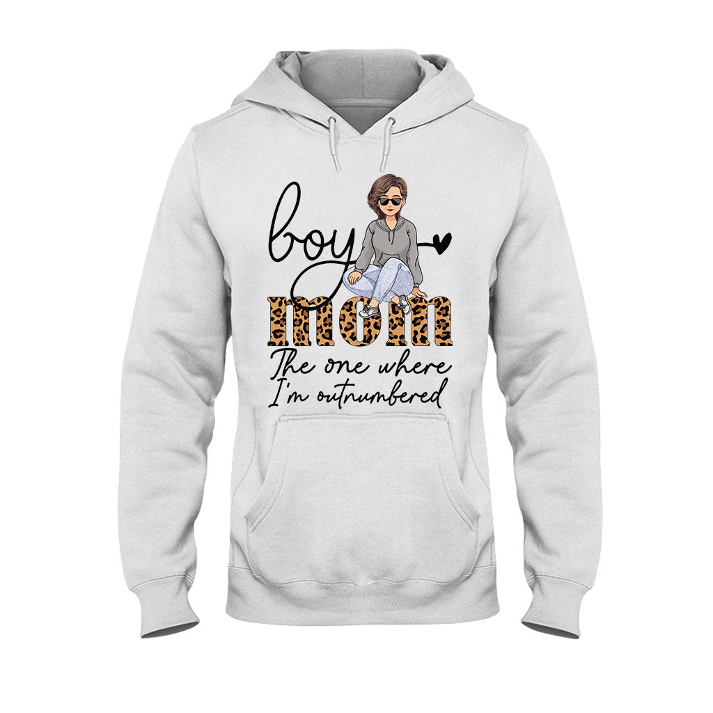 The One Where I'm Outnumbered - Personalized Mother's Day Mother T-shirt and Hoodie