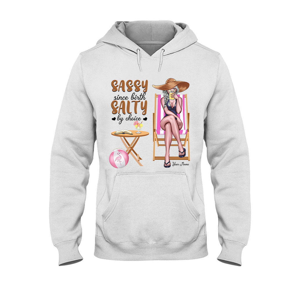 T-shirt et sweat à capuche personnalisés « Amoureuse de la mer » pour les amoureux de la plage