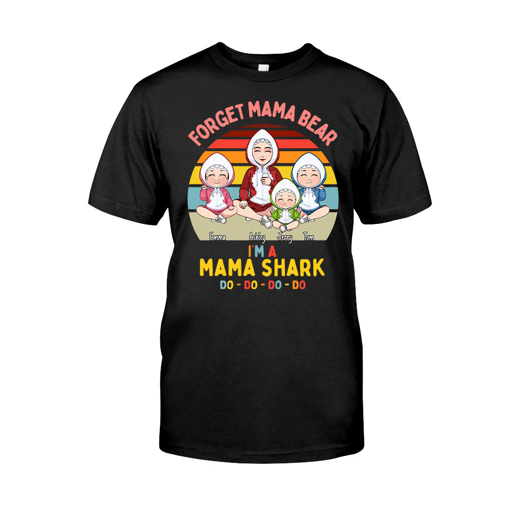 Mama Shark Do Do Do - Gift for mom, mom, dad, grandma, grandpa, aunt, uncle, shark lover - Personalized T-shirt And Hoodie