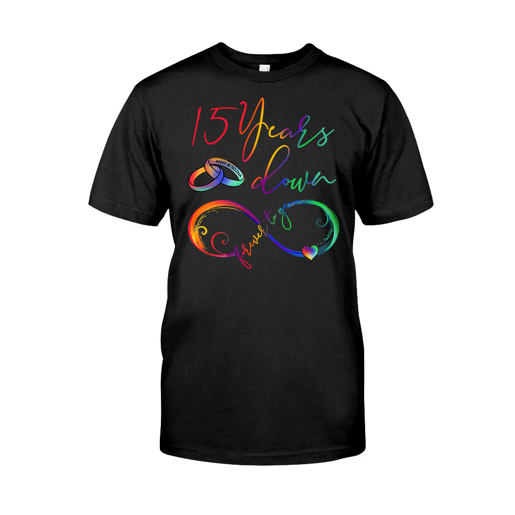 Forever To Go - Personalized Couple T-shirt and Hoodie