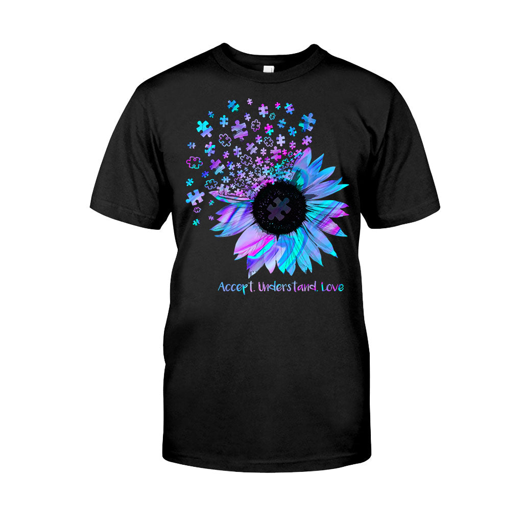 Accepter, comprendre, aimer - T-shirt et sweat à capuche de sensibilisation à l'autisme 062021