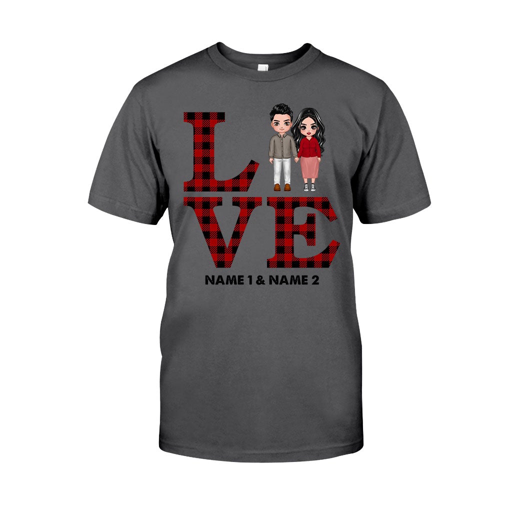 Love Couple - Personalized T-shirt and Hoodie