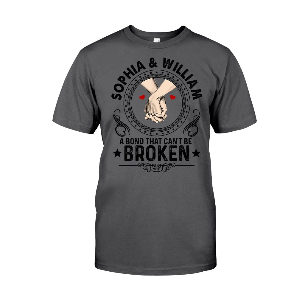 A Bond That Can't Be Broken - Personalized Couple T-shirt and Hoodie