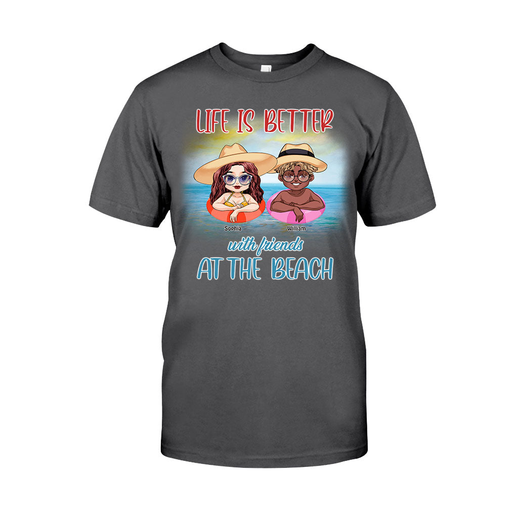 Boire sur mes plages - T-shirt et sweat à capuche personnalisés pour les amoureux de la mer