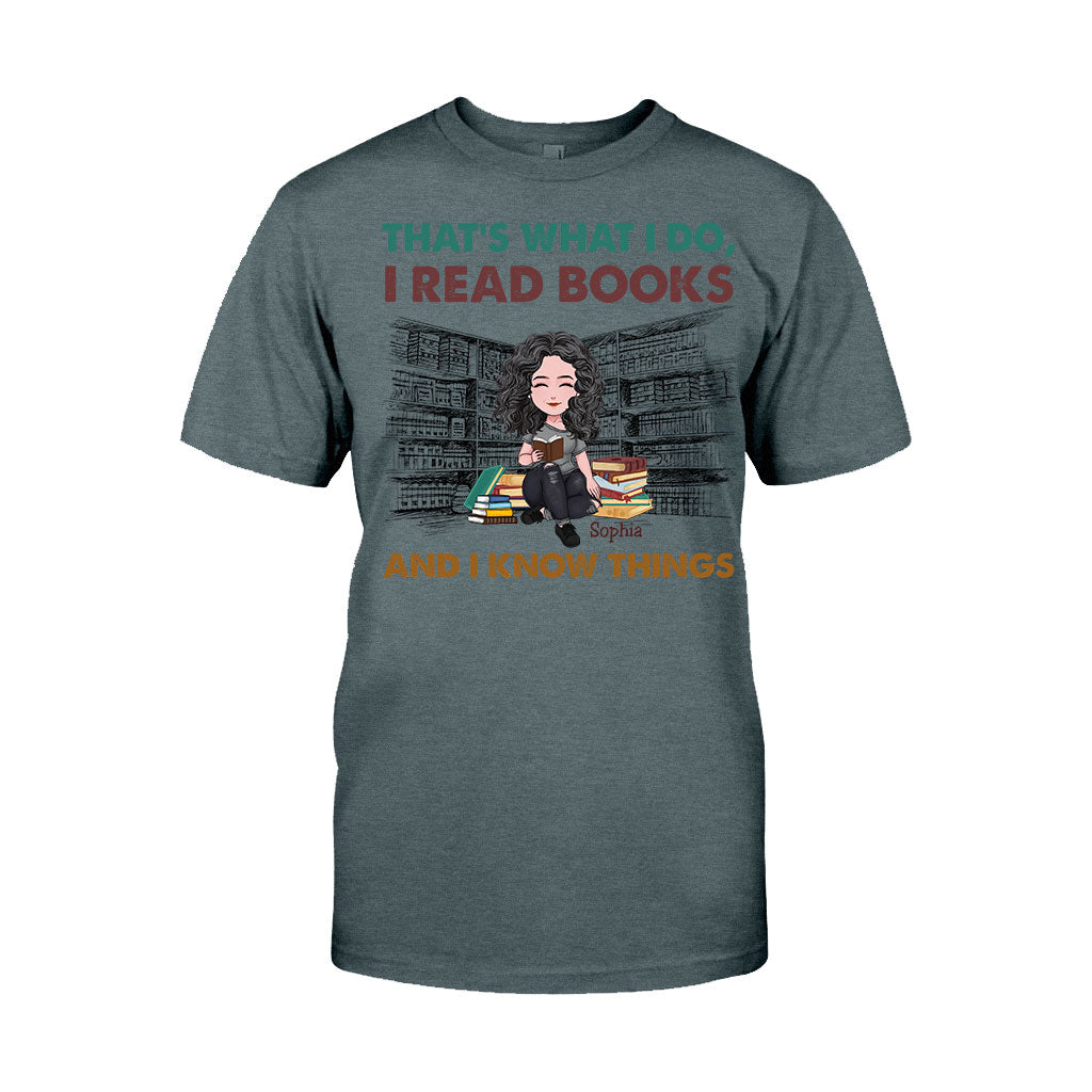 Das ist meine Lesedecke – personalisiertes Buch-T-Shirt und Hoodie