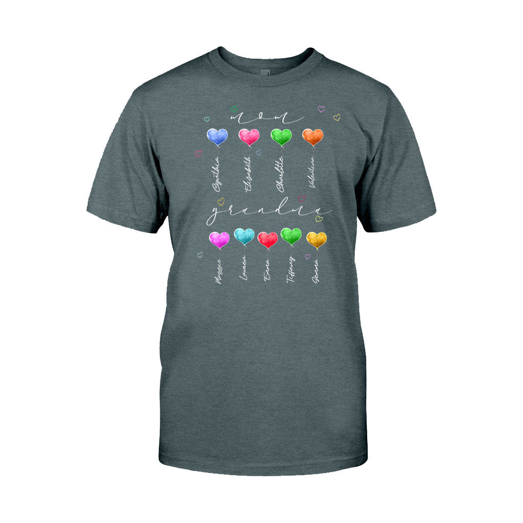 Mom Grandma - Personalized Mother's Day Grandma T-shirt and Hoodie