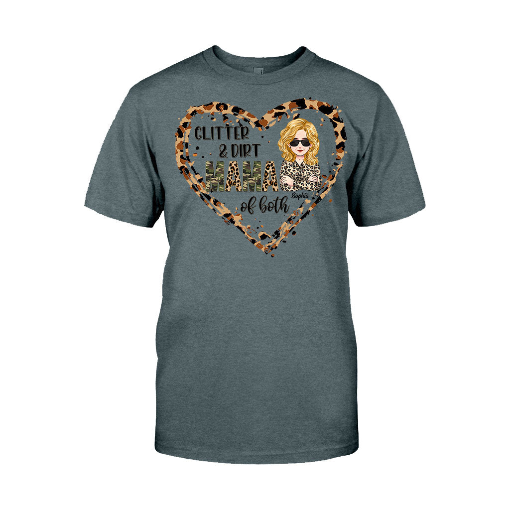 Mama Of Both - Personalized Mother's Day Mother T-shirt and Hoodie