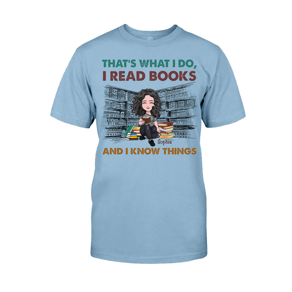 Das ist meine Lesedecke – personalisiertes Buch-T-Shirt und Hoodie