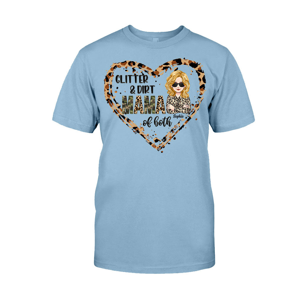 Mama Of Both - Personalized Mother's Day Mother T-shirt and Hoodie