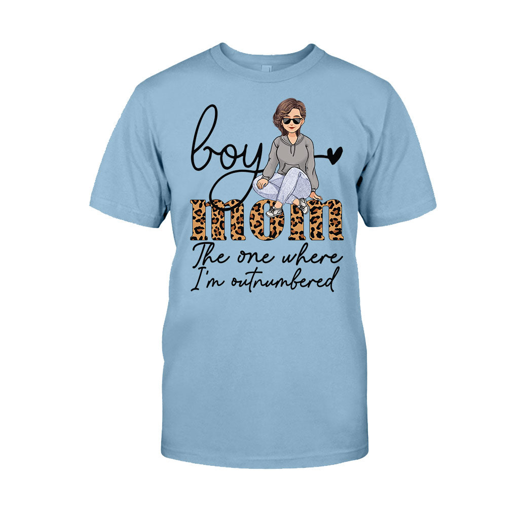 The One Where I'm Outnumbered - Personalized Mother's Day Mother T-shirt and Hoodie