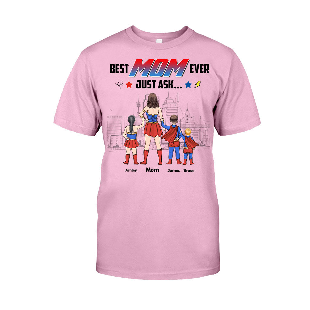 Supermom - Personalized Mother T-shirt and Hoodie