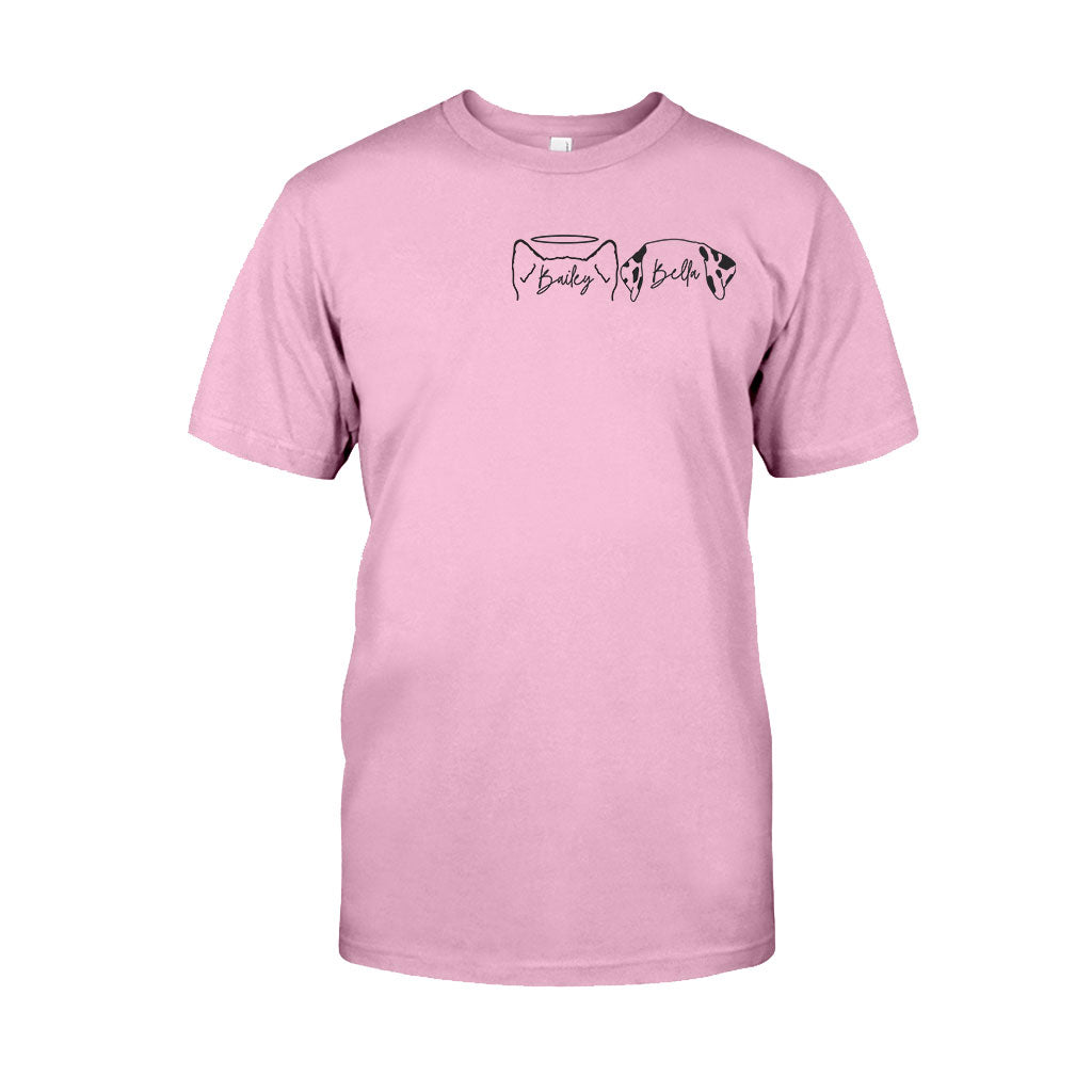 Dog Mom - Personalized Dog T-shirt and Hoodie