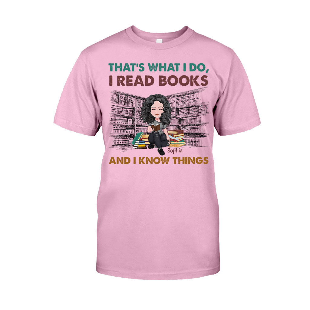 Das ist meine Lesedecke – personalisiertes Buch-T-Shirt und Hoodie