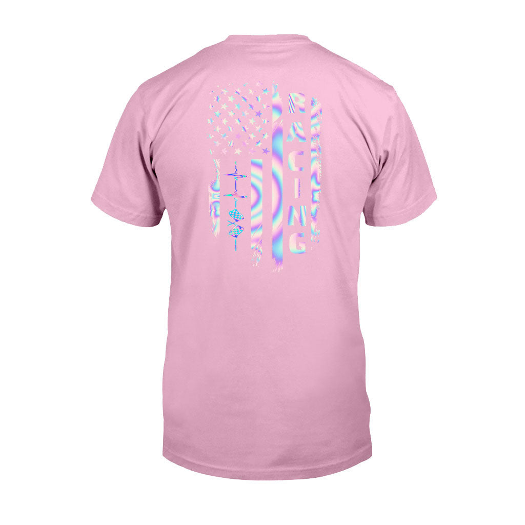 Liebe zum Rennsport – Personalisiertes T-Shirt und Hoodie zum Unabhängigkeitstag