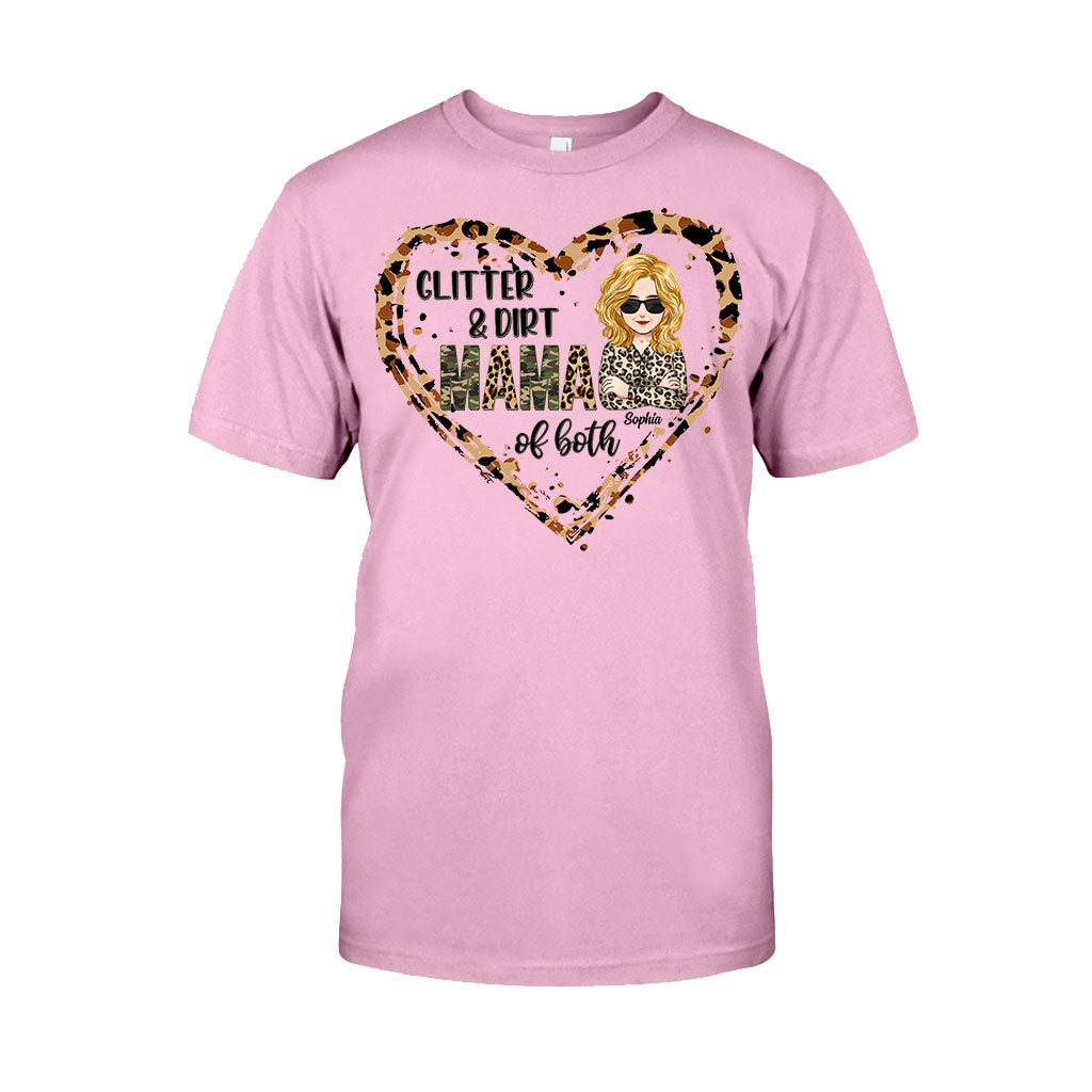 Mama Of Both - Personalized Mother's Day Mother T-shirt and Hoodie
