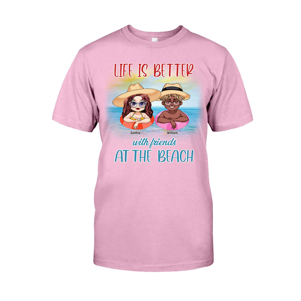 Boire sur mes plages - T-shirt et sweat à capuche personnalisés pour les amoureux de la mer