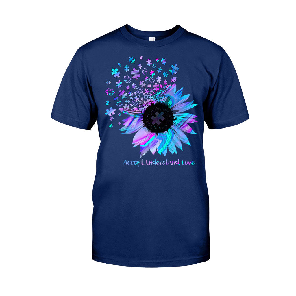 Accepter, comprendre, aimer - T-shirt et sweat à capuche de sensibilisation à l'autisme 062021