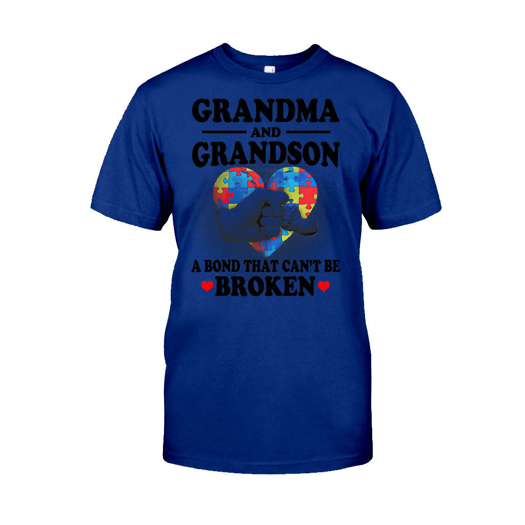 Oma und Enkel – T-Shirt und Hoodie zur Sensibilisierung für Autismus 062021
