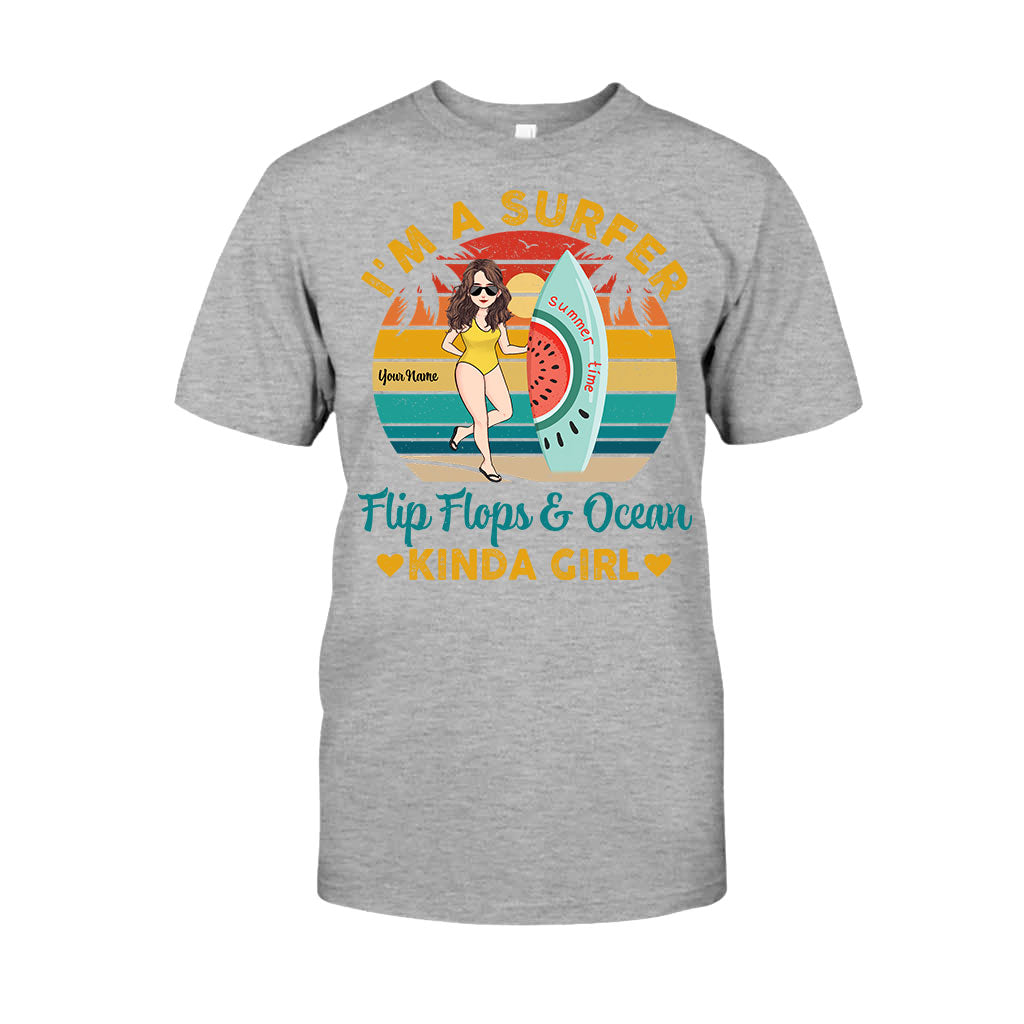 Je suis une tong - T-shirt et sweat à capuche de surf personnalisés