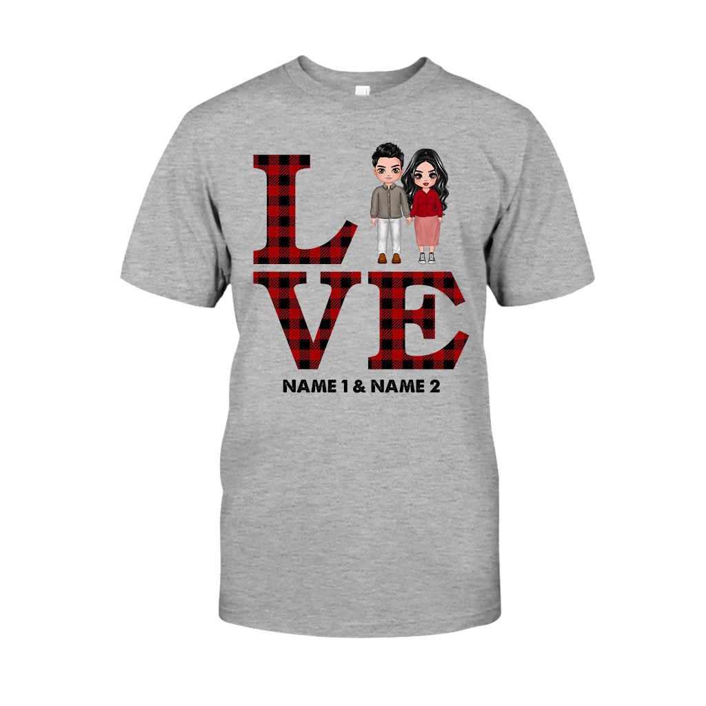 Love Couple - Personalized T-shirt and Hoodie