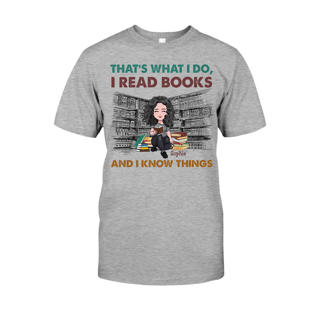 Das ist meine Lesedecke – personalisiertes Buch-T-Shirt und Hoodie