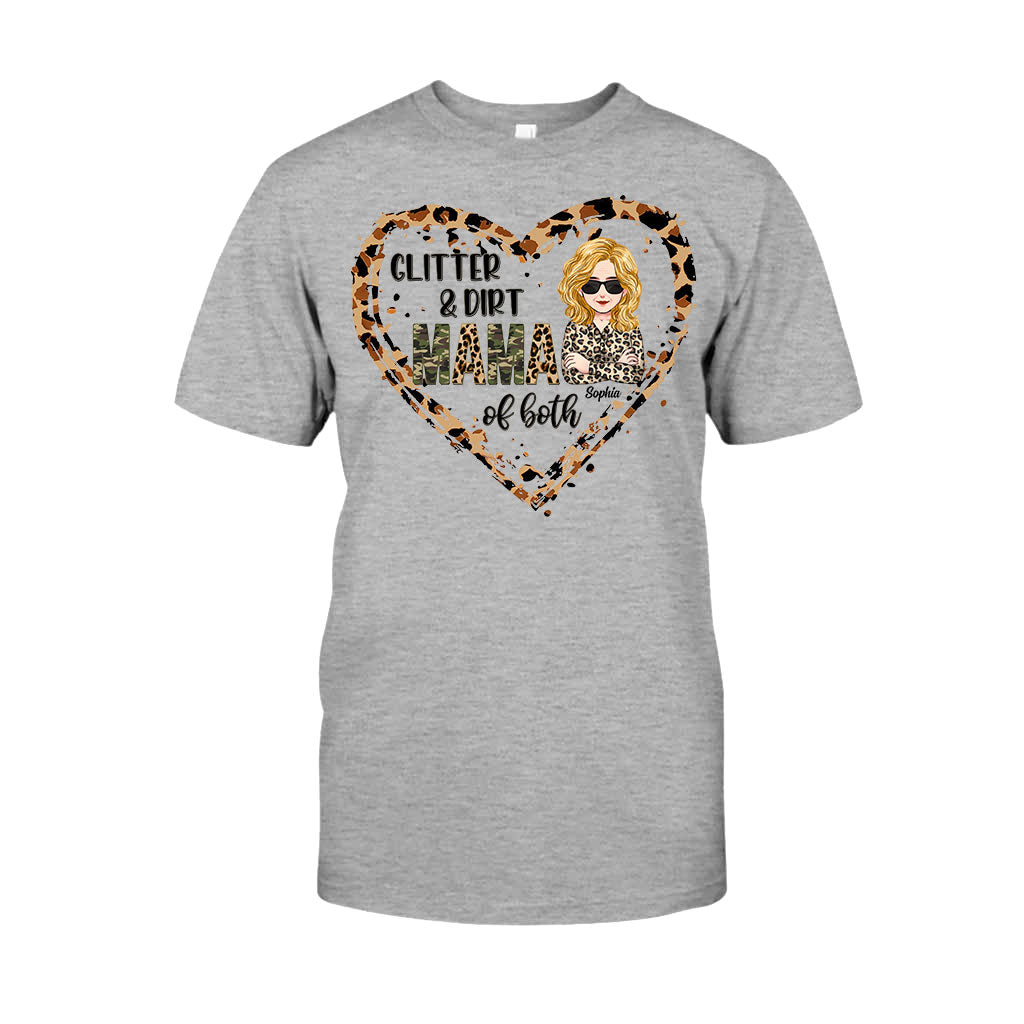 Mama Of Both - Personalized Mother's Day Mother T-shirt and Hoodie