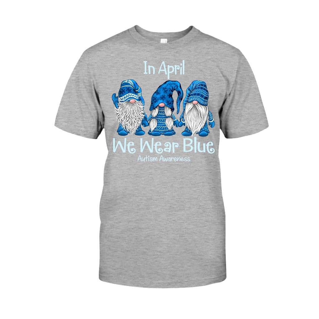 Im April tragen wir Blau – T-Shirt und Hoodie zur Sensibilisierung für Autismus 1121