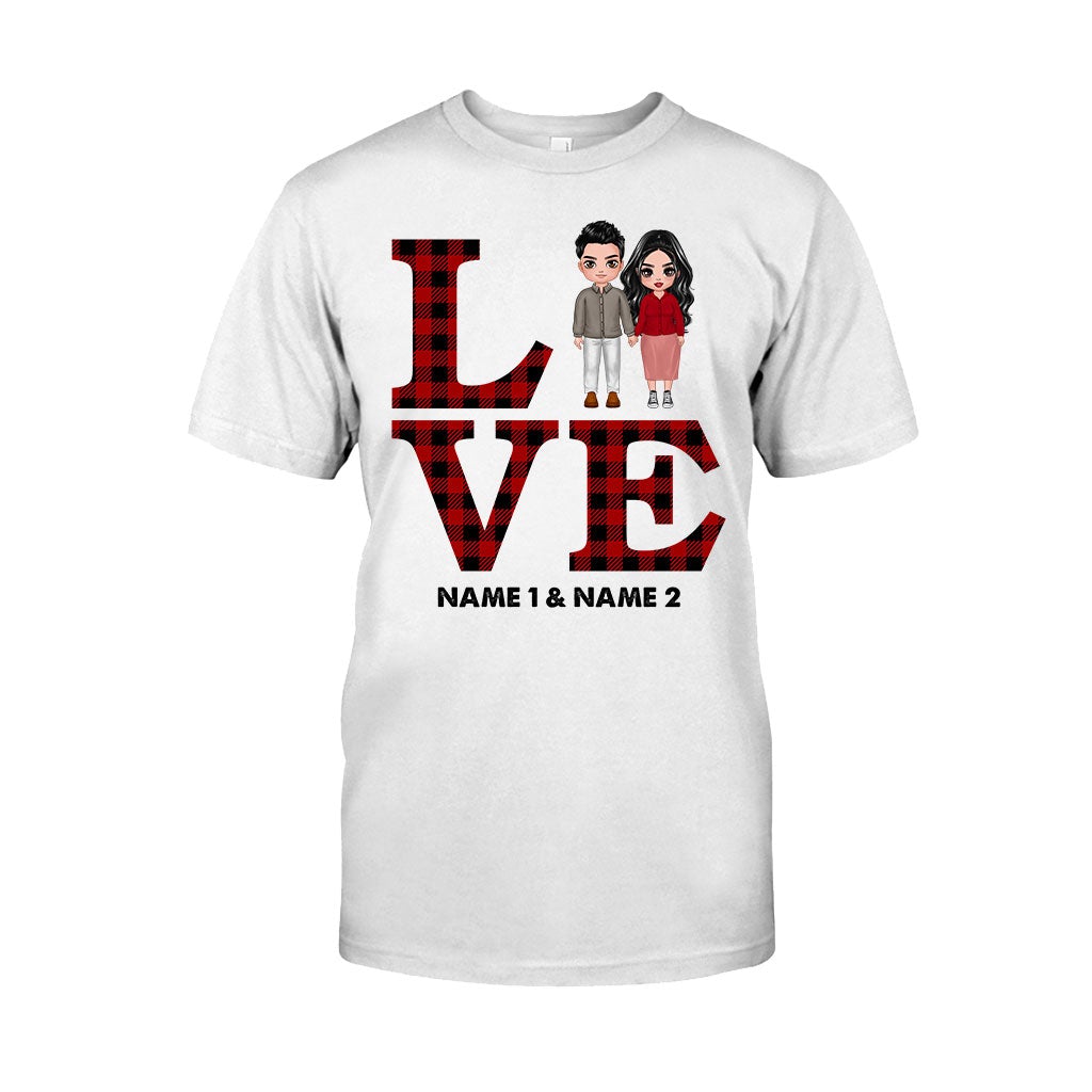 Love Couple - Personalized T-shirt and Hoodie