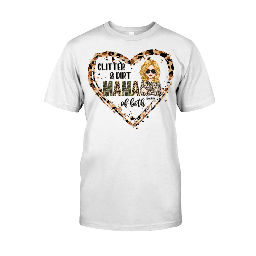 Mama Of Both - Personalized Mother's Day Mother T-shirt and Hoodie