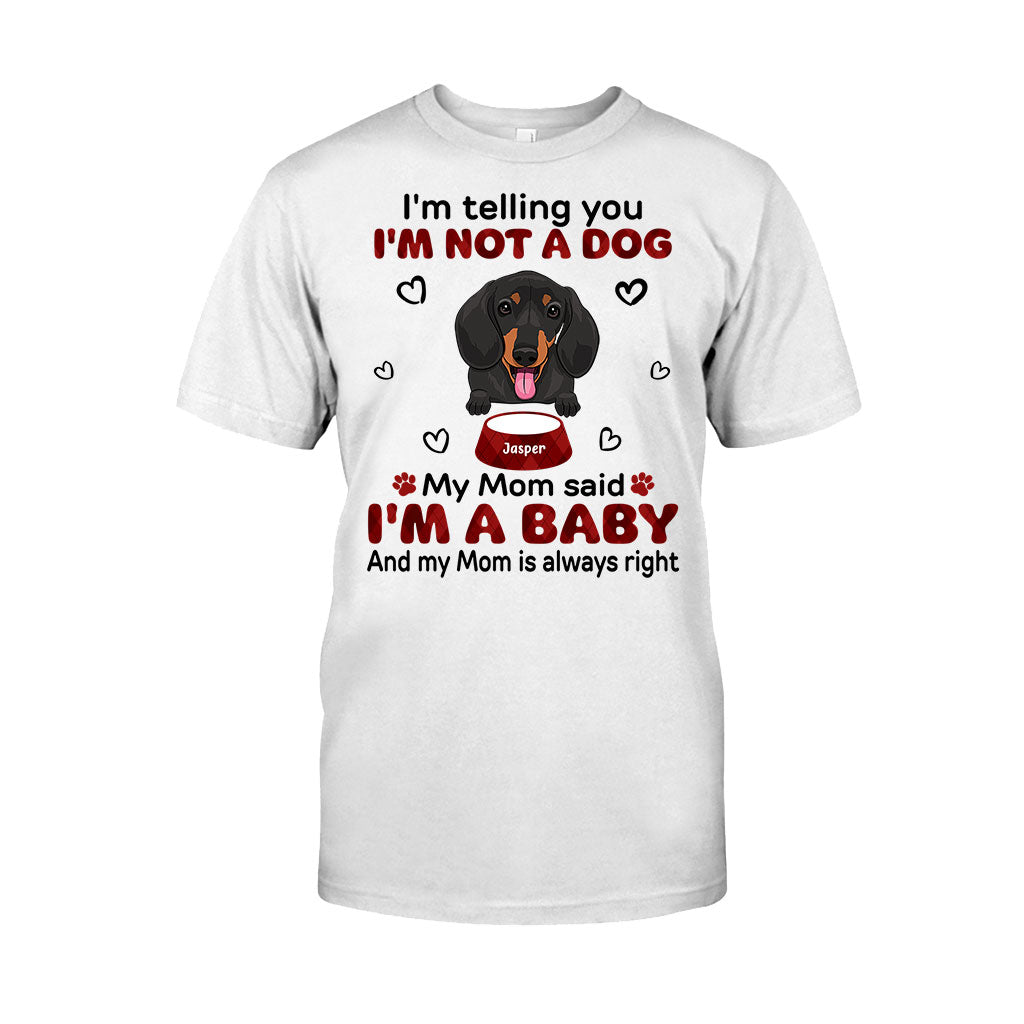 Je te le dis ! - T-shirt et sweat à capuche personnalisés pour chien