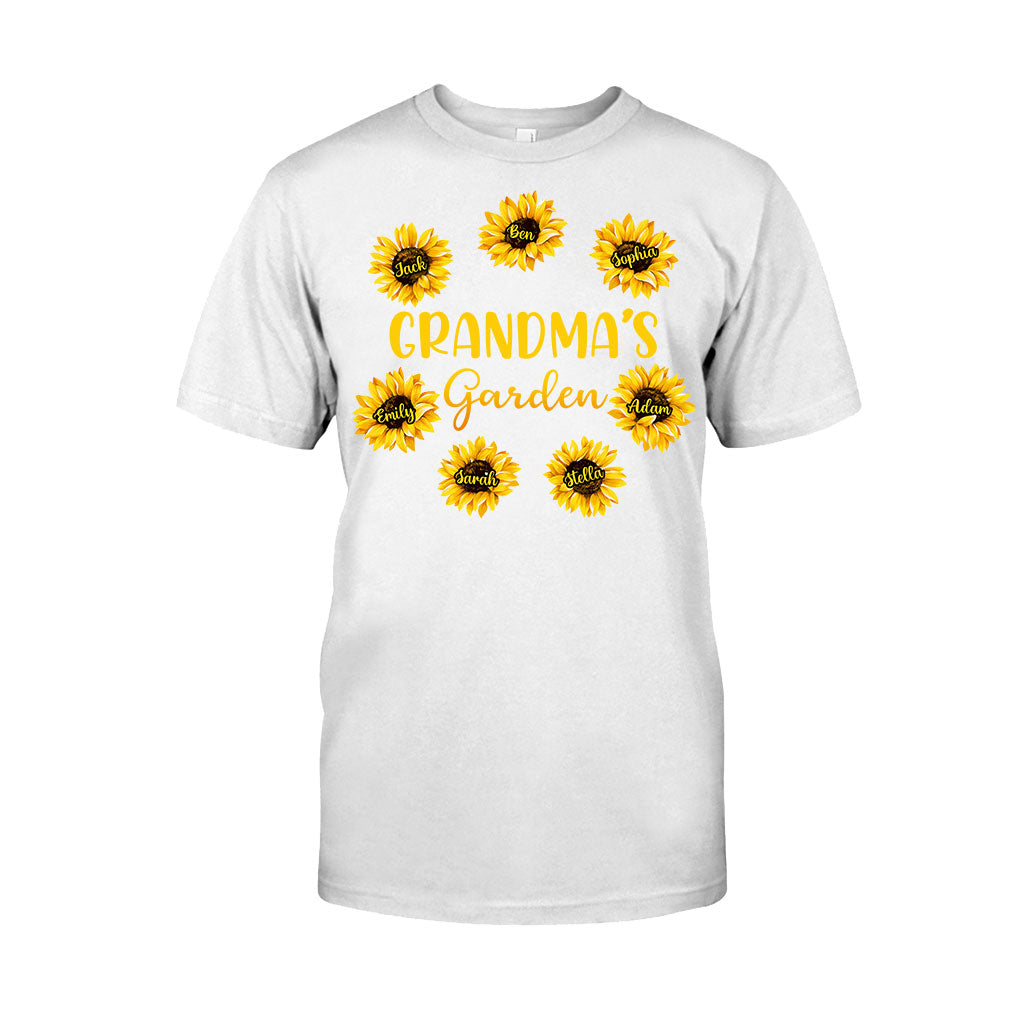 Grandma’s Garden - Gift for grandma, mom, dad, grandpa - Personalized T-shirt And Hoodie