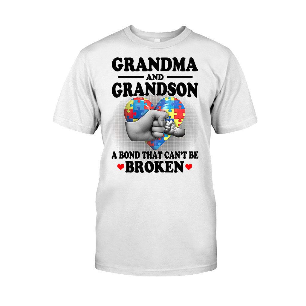 Oma und Enkel – T-Shirt und Hoodie zur Sensibilisierung für Autismus 062021