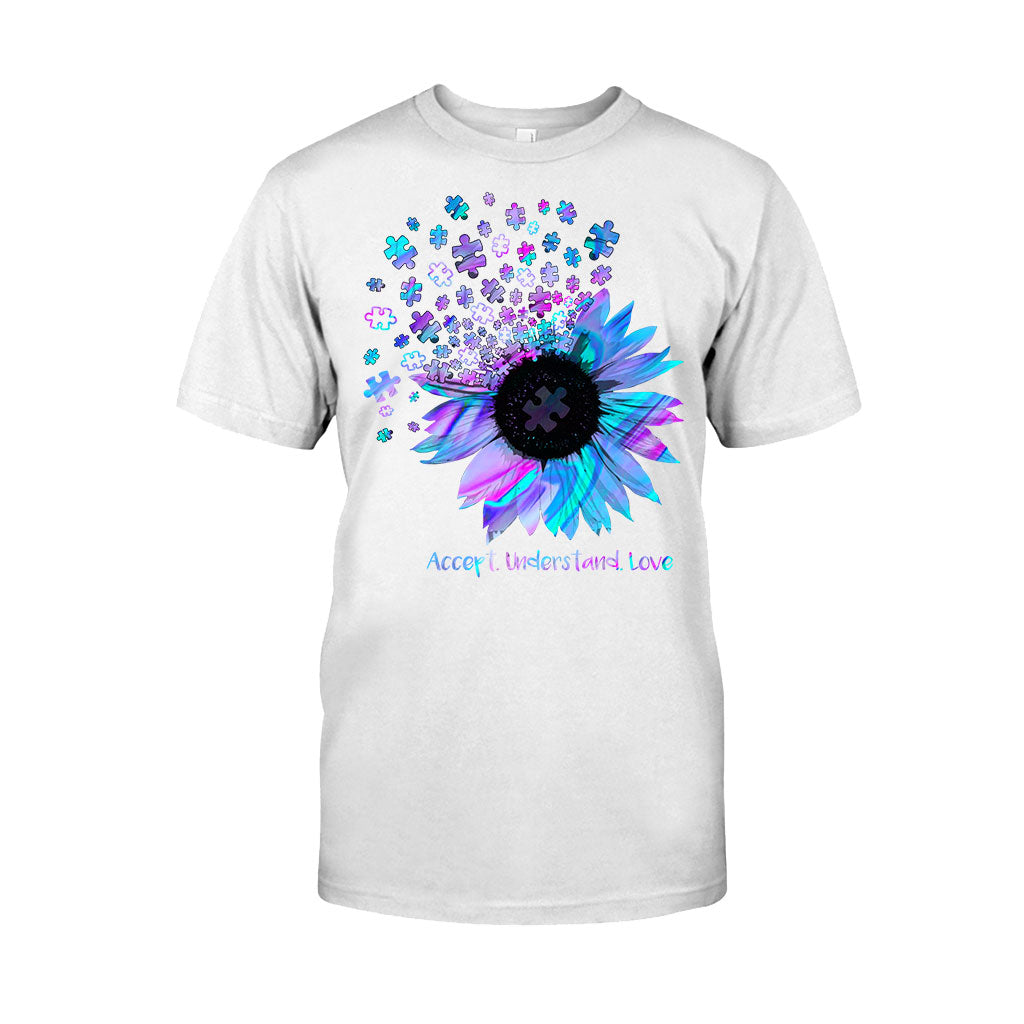Accepter, comprendre, aimer - T-shirt et sweat à capuche de sensibilisation à l'autisme 062021