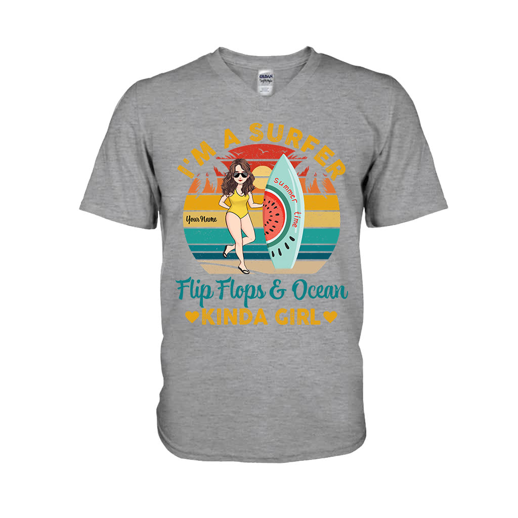 Je suis une tong - T-shirt et sweat à capuche de surf personnalisés