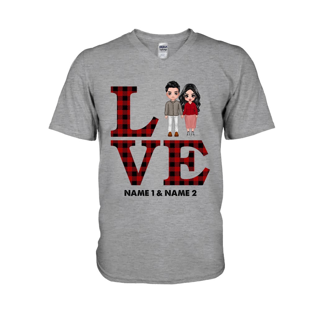 Love Couple - Personalized T-shirt and Hoodie