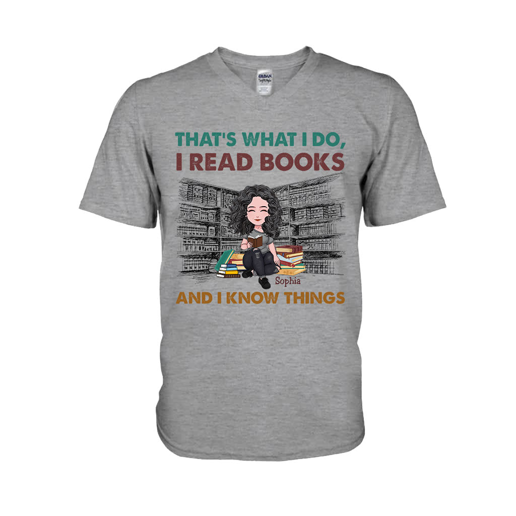 Das ist meine Lesedecke – personalisiertes Buch-T-Shirt und Hoodie
