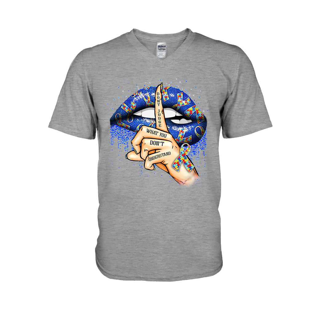 Ne jugez pas ce que vous ne comprenez pas - T-shirt et sweat à capuche de sensibilisation à l'autisme 112021