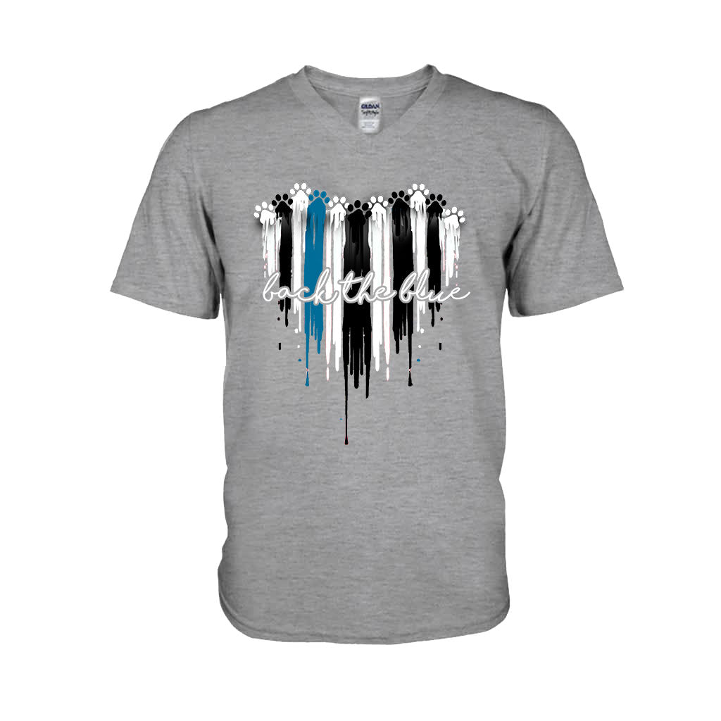 T-shirt et sweat à capuche Blue Heart - Policier 062021